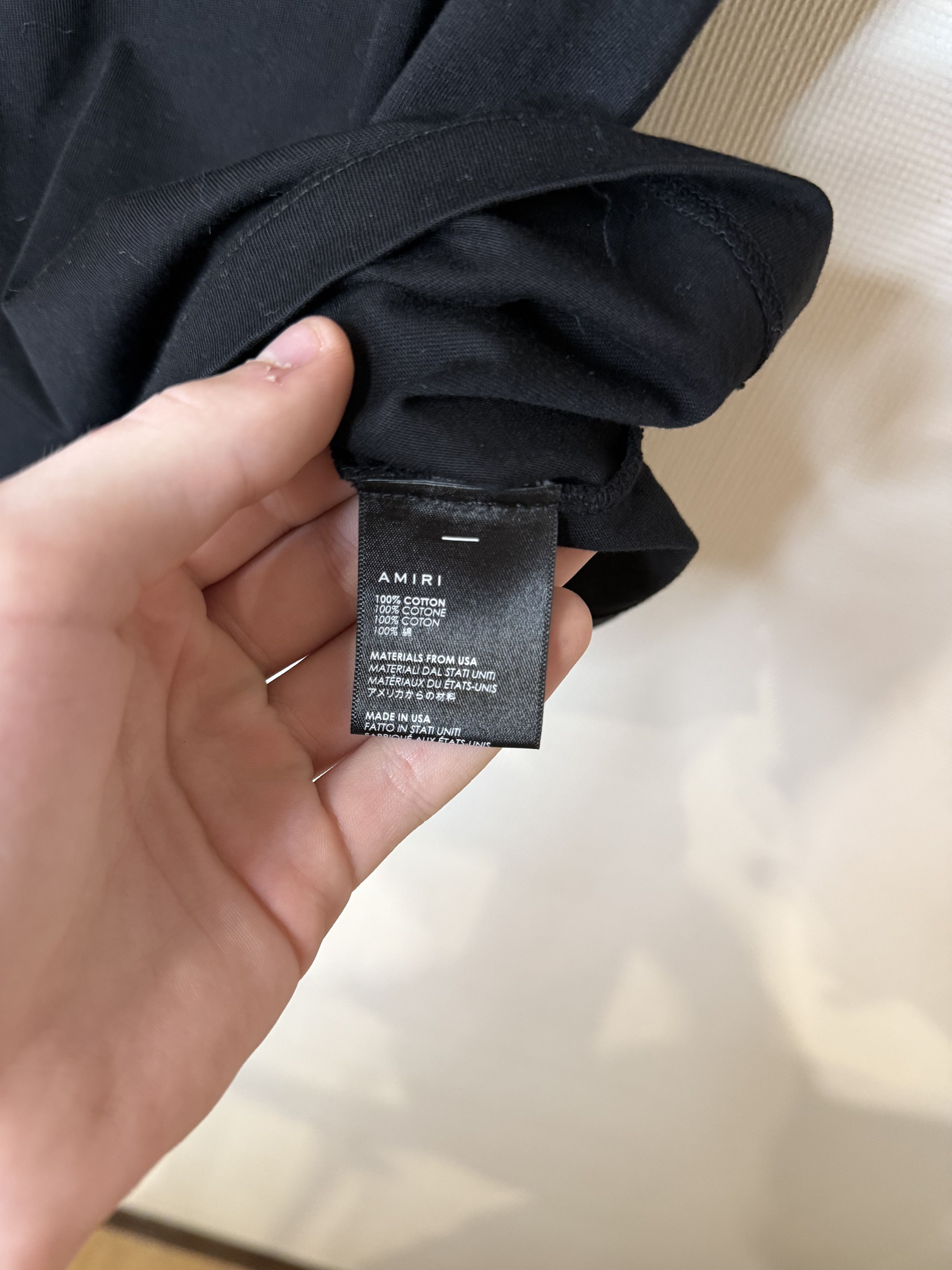 Amiri amiri tee Size US S / EU 44-46 / 1 - 5 Thumbnail