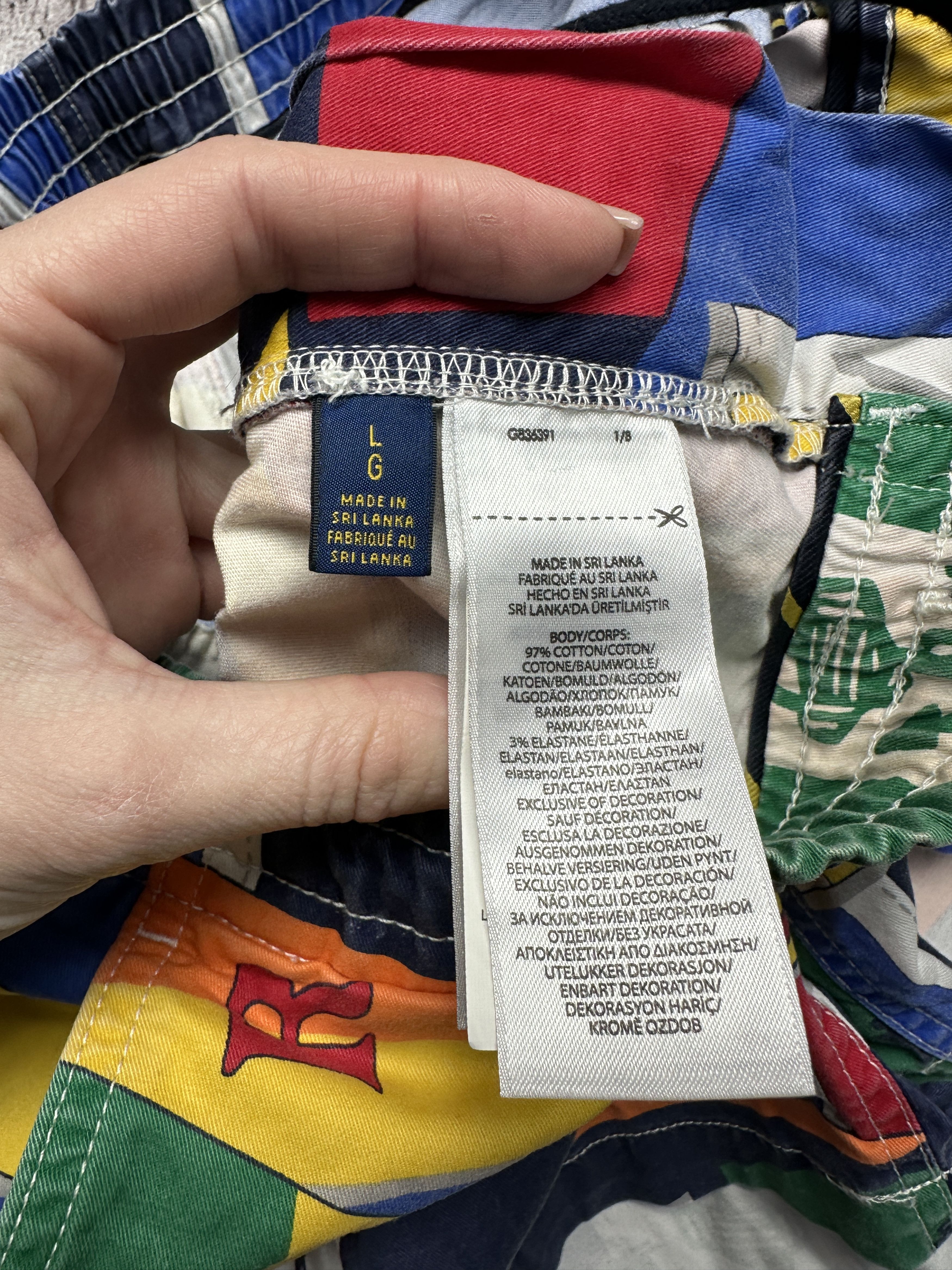 Polo Ralph Lauren Polo Ralph Lauren Mens Cotton Shorts Size US 34 / EU 50 - 5 Thumbnail