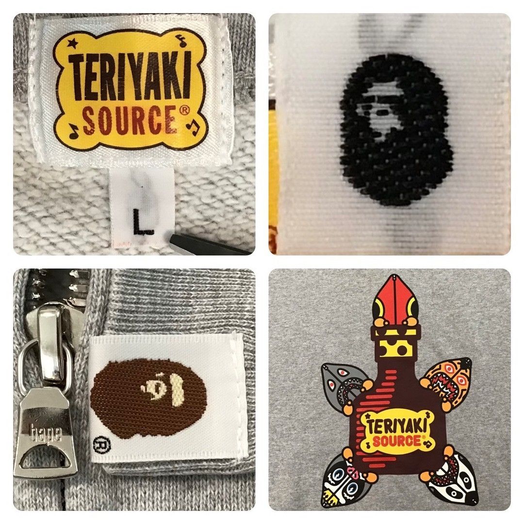 Bape BAPE Teriyaki Alien shark full zip hoodie a bathing ape NIGO Size US L / EU 52-54 / 3 - 8 Thumbnail