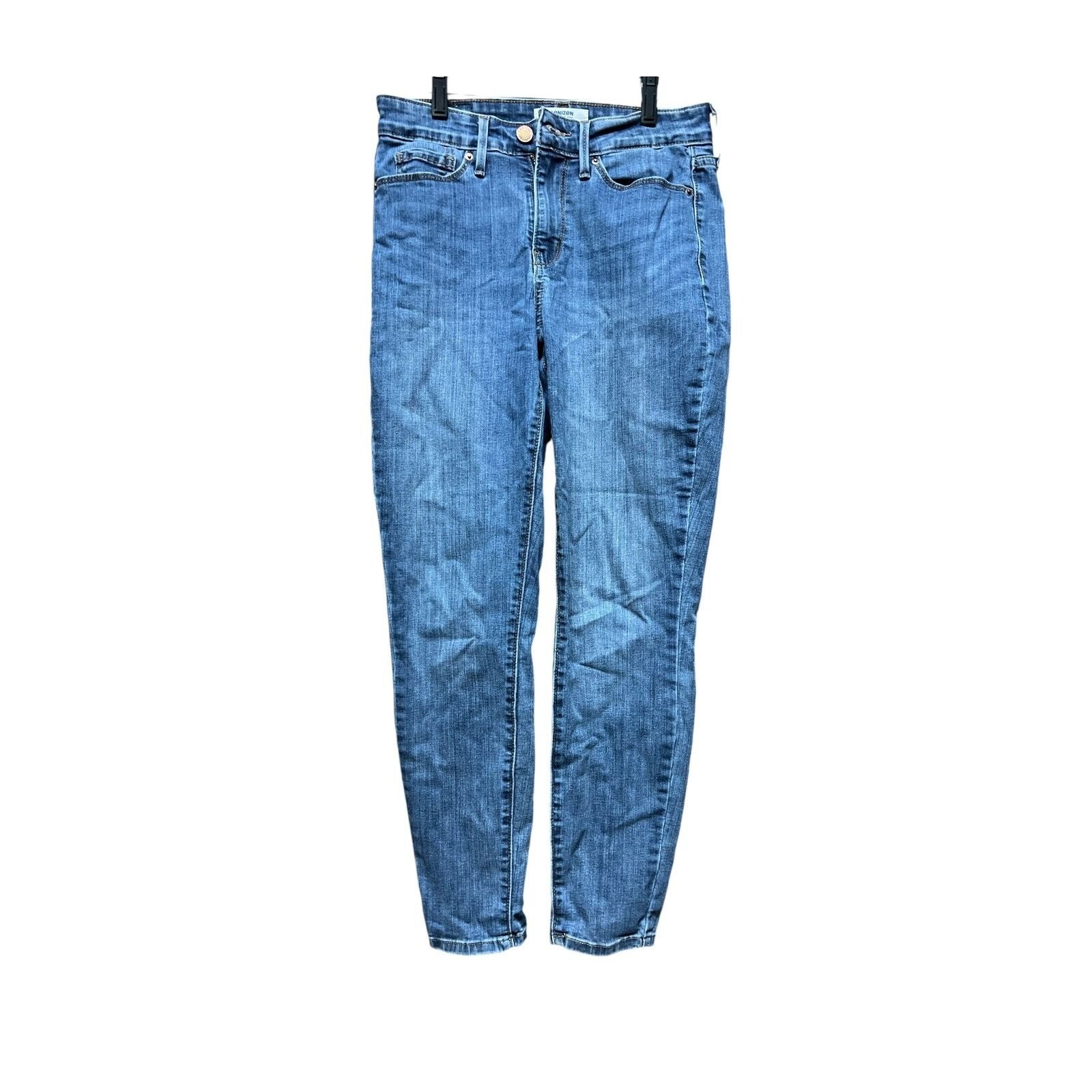 Levi's Vintage****LEVI'S***DENIZEN HIGH RISE SKINNY FIT WOMENS BLUE Size 27" / US 4 / IT 40 - 2 Thumbnail