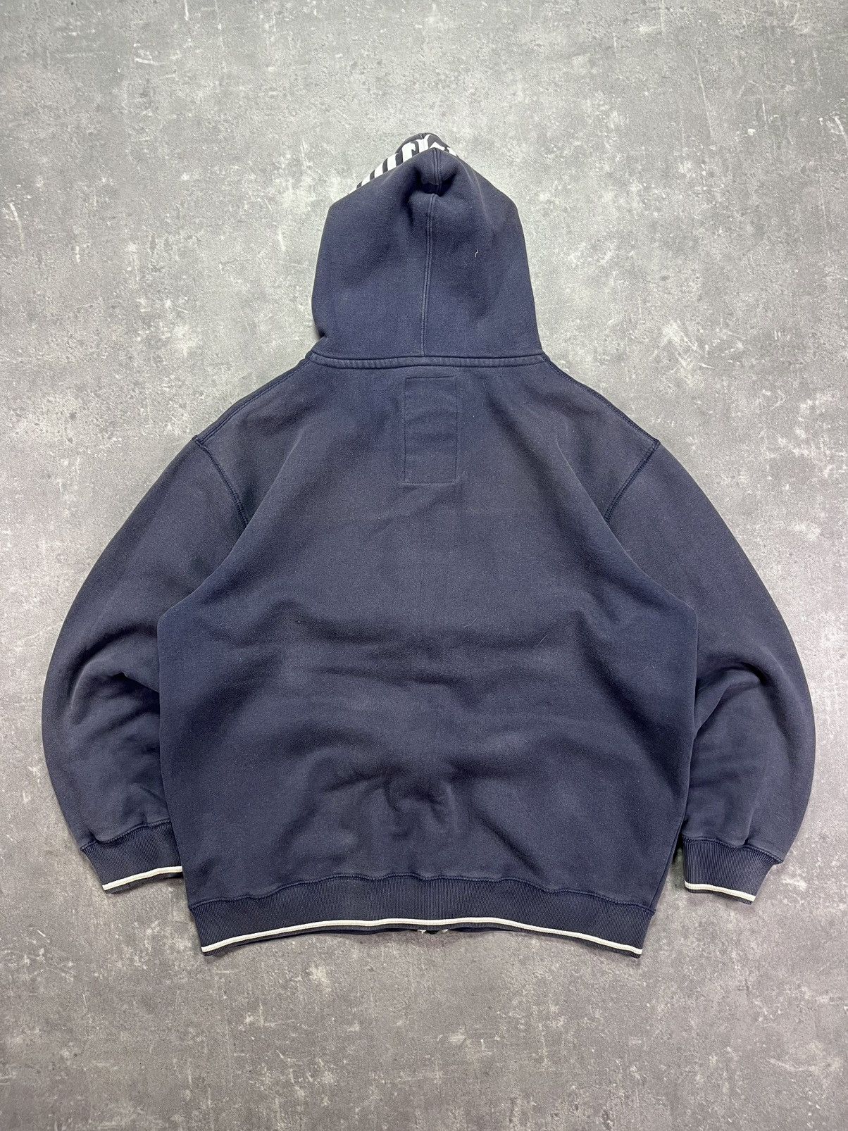 Ecko Unltd. Ecko Unltd. Big Logo Printed Baggy Faded Zip Hoodie XL XXL Size US XL / EU 56 / 4 - 2 Thumbnail