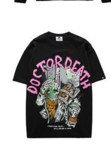 Warren Lotas Warren Lotas Doctor Death remix T-Shirt Black XXL