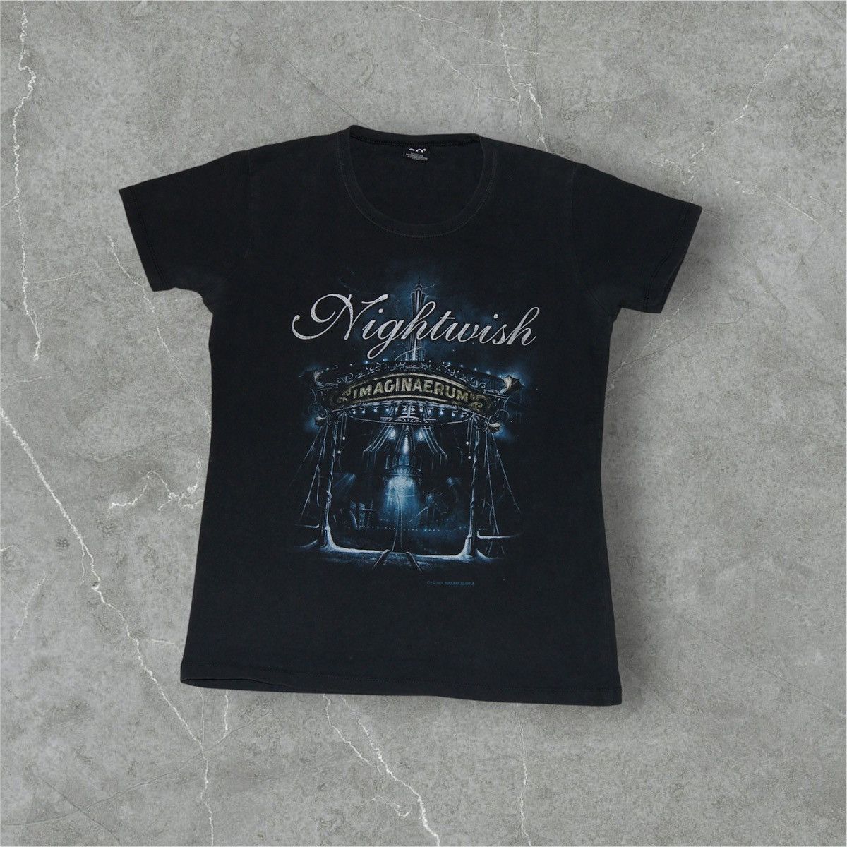 Band Tees × Vintage Nightwish Imaginaerium Rock Metal T-Shirt S Vintage Tees Y2K Size S / US 4 / IT 40 - 1 Thumbnail
