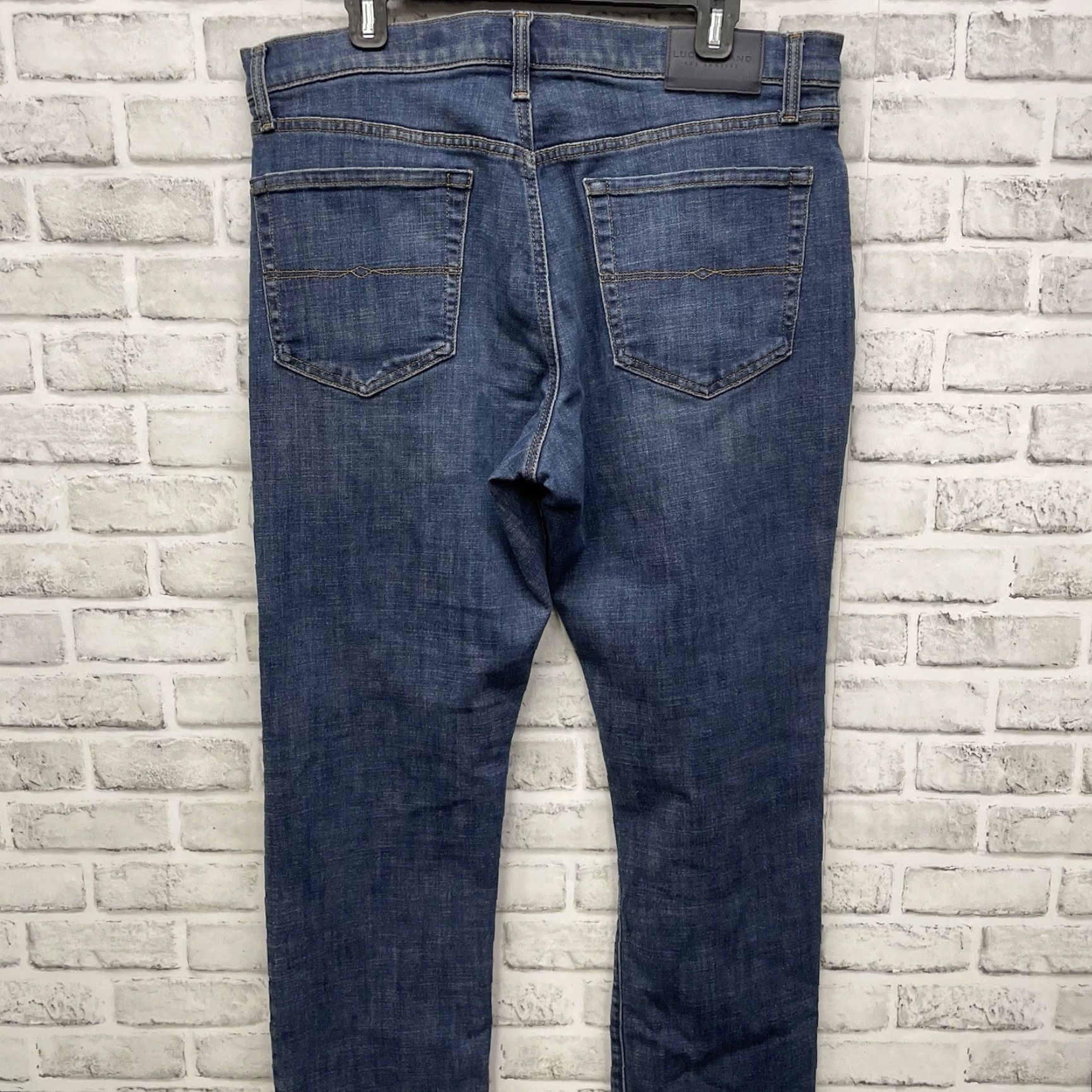Lucky Brand Lucky Brand 121 Jeans Slim Straight Men 36x32 Blue Size US 36 / EU 52 - 5 Thumbnail