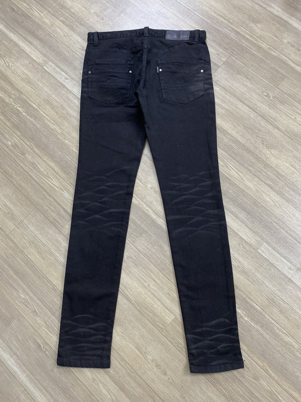 Tornado Mart 2000s Tornado Mart Clawmark Mud Max Lgb Punk Skinny Jeans Size US 31 - 18 Thumbnail