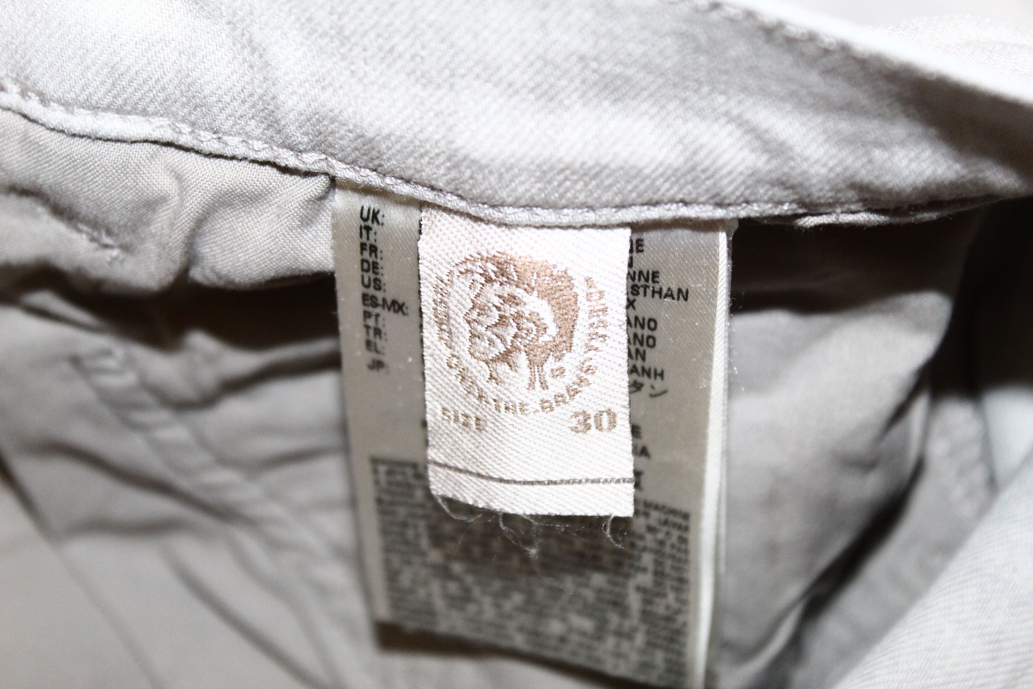Diesel Diesel D.N.A. Belthy Regular Slim Straight Jeans 0676M Size US 31 - 10 Thumbnail