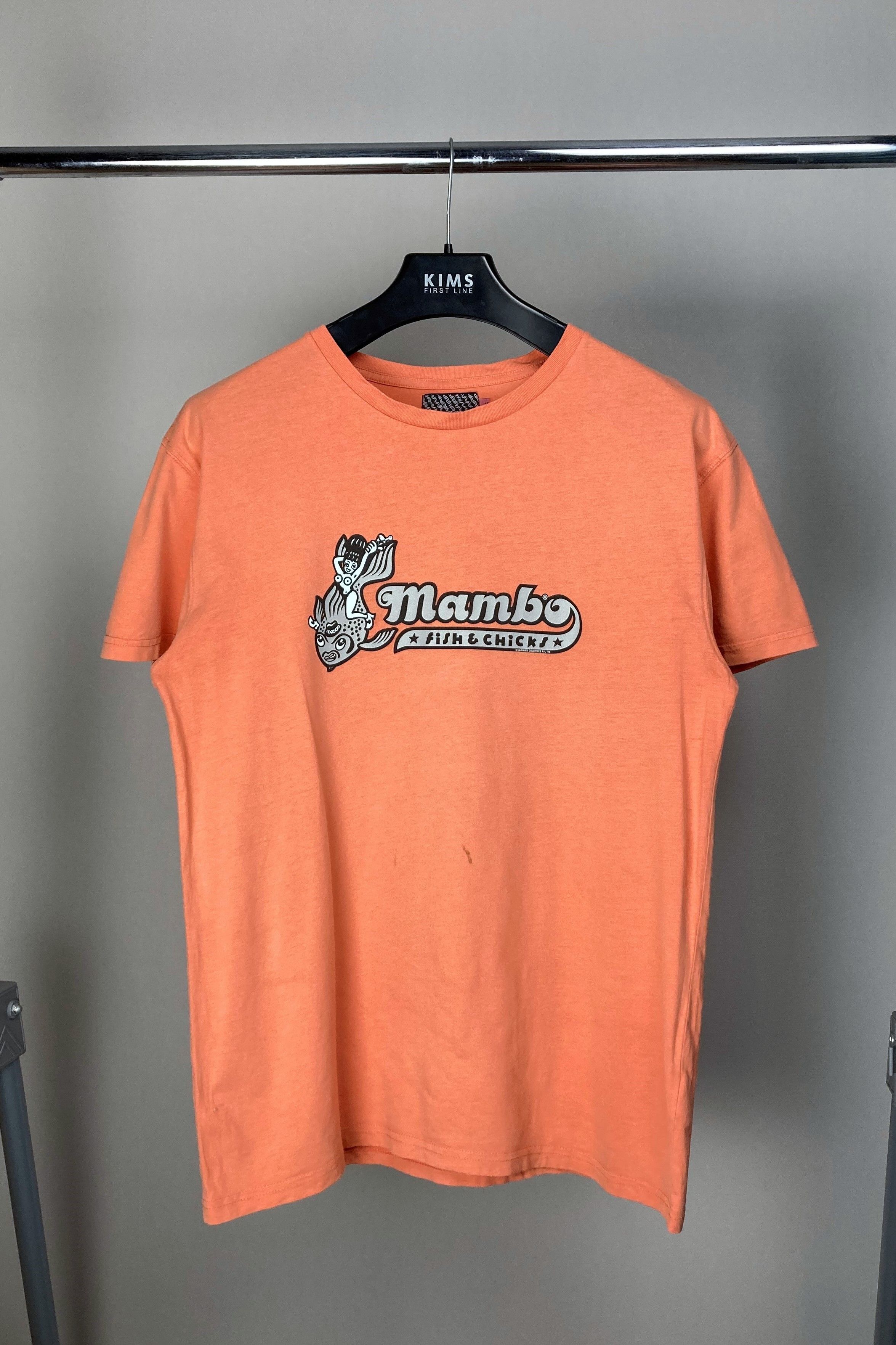Mambo Mambo 1997 Fish&Chicks Vintage Graphic Art Crewneck Tshirt Size US M / EU 48-50 / 2 - 1 Thumbnail