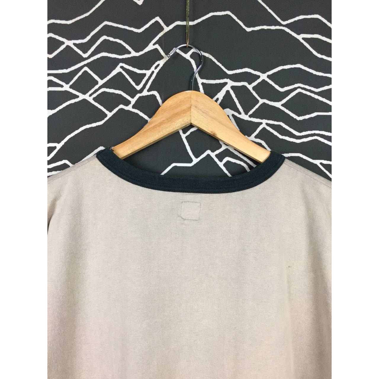 Vintage Vtg Clear Mind Spell Out Logo Ringer Tee Size L Size US L / EU 52-54 / 3 - 12 Thumbnail