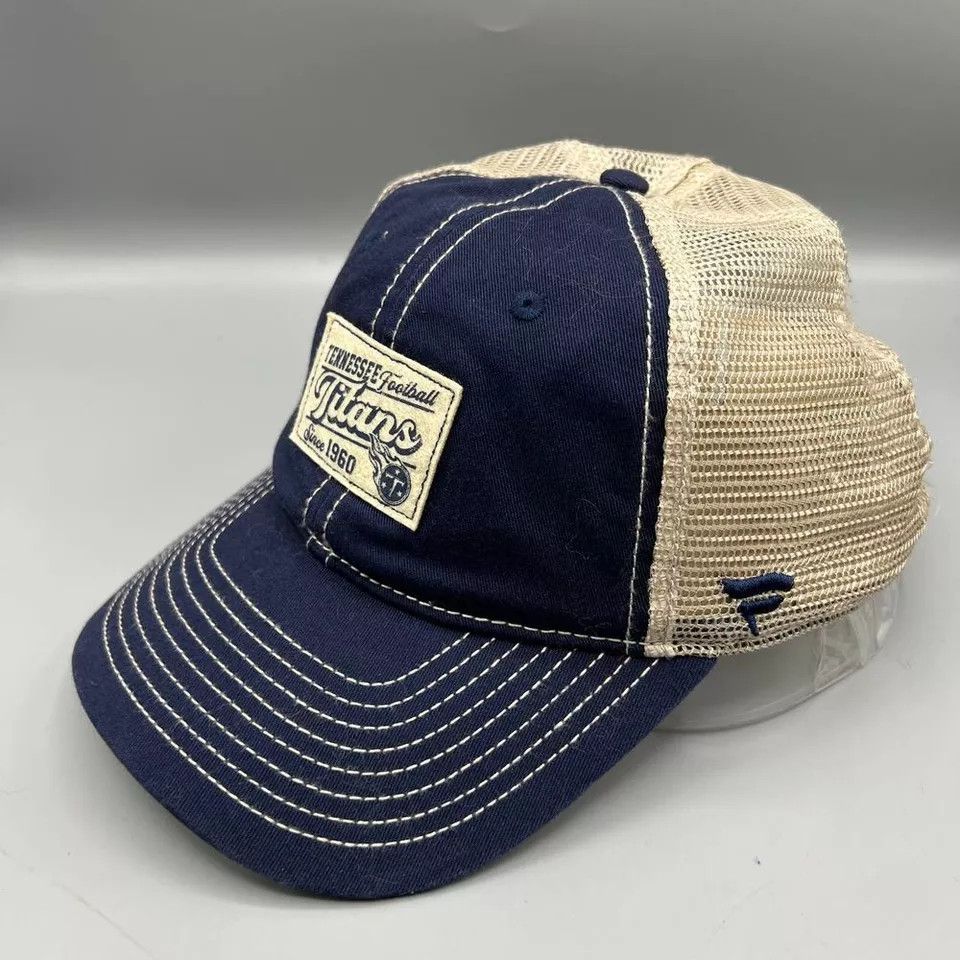 Other Tennessee Titans Trucker Hat Men Fanatics NFL Snap Back Cap Size ONE SIZE - 9 Thumbnail