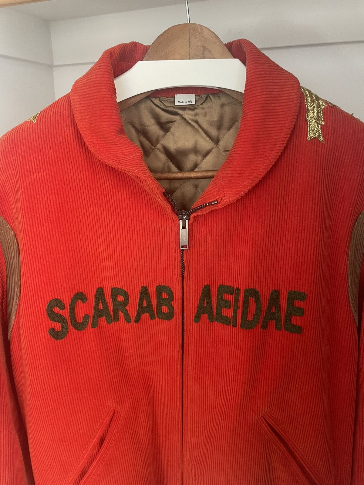 Gucci Gucci Scarabaeidae Bomber Jacket Size US XL / EU 56 / 4 - 4 Thumbnail