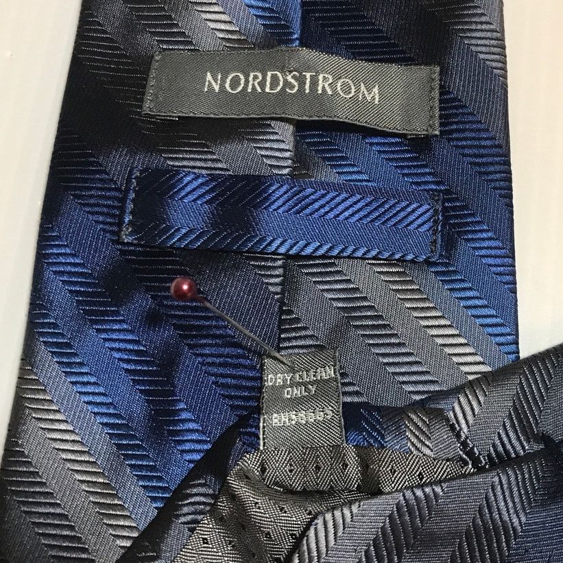 Nordstrom Nordstrom Striped Classic Wide Silk Necktie Size ONE SIZE - 4 Thumbnail