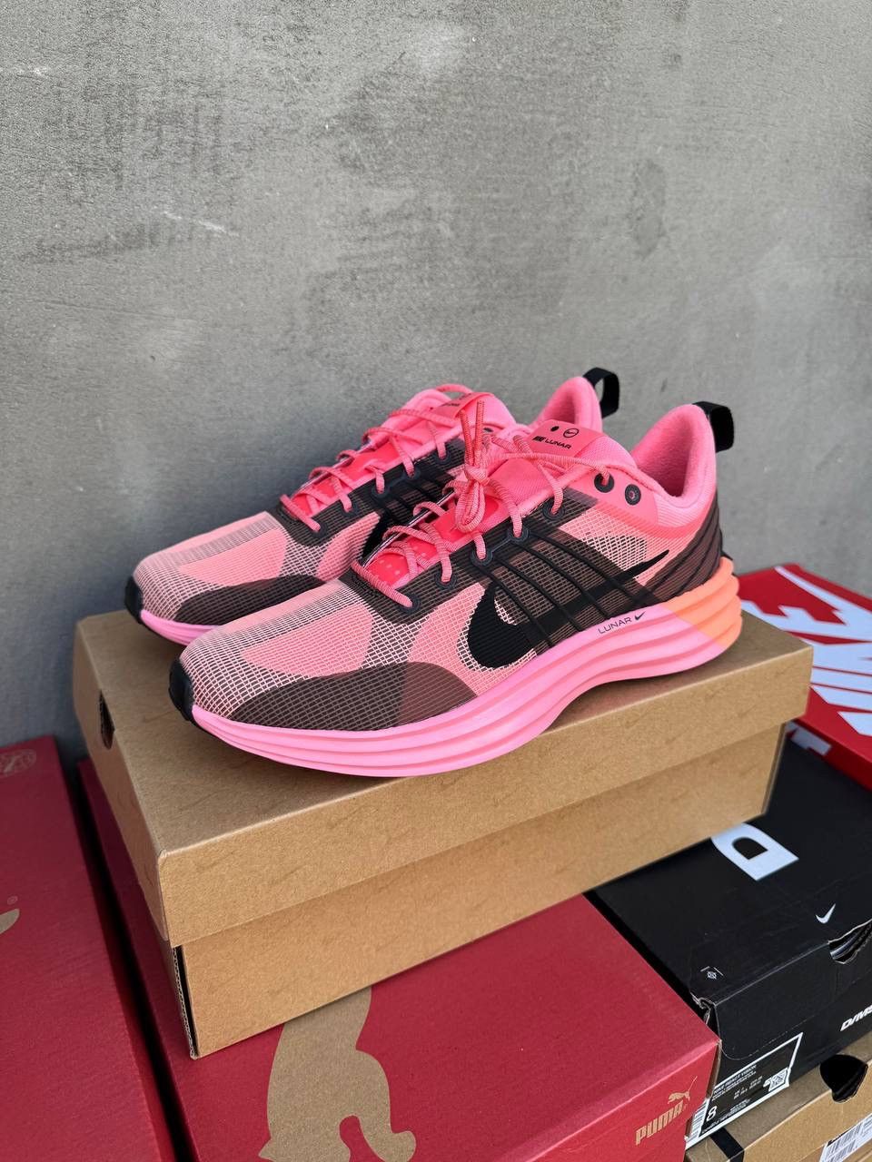 Nike Mens Nike Lunar Roam Premium Pink Gaze Sz Size US 9 / EU 42 - 3 Thumbnail