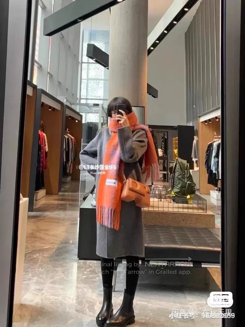 Acne Studios Acne Studios Gray Wool Overcoat Size US M / EU 48-50 / 2 - 7 Thumbnail