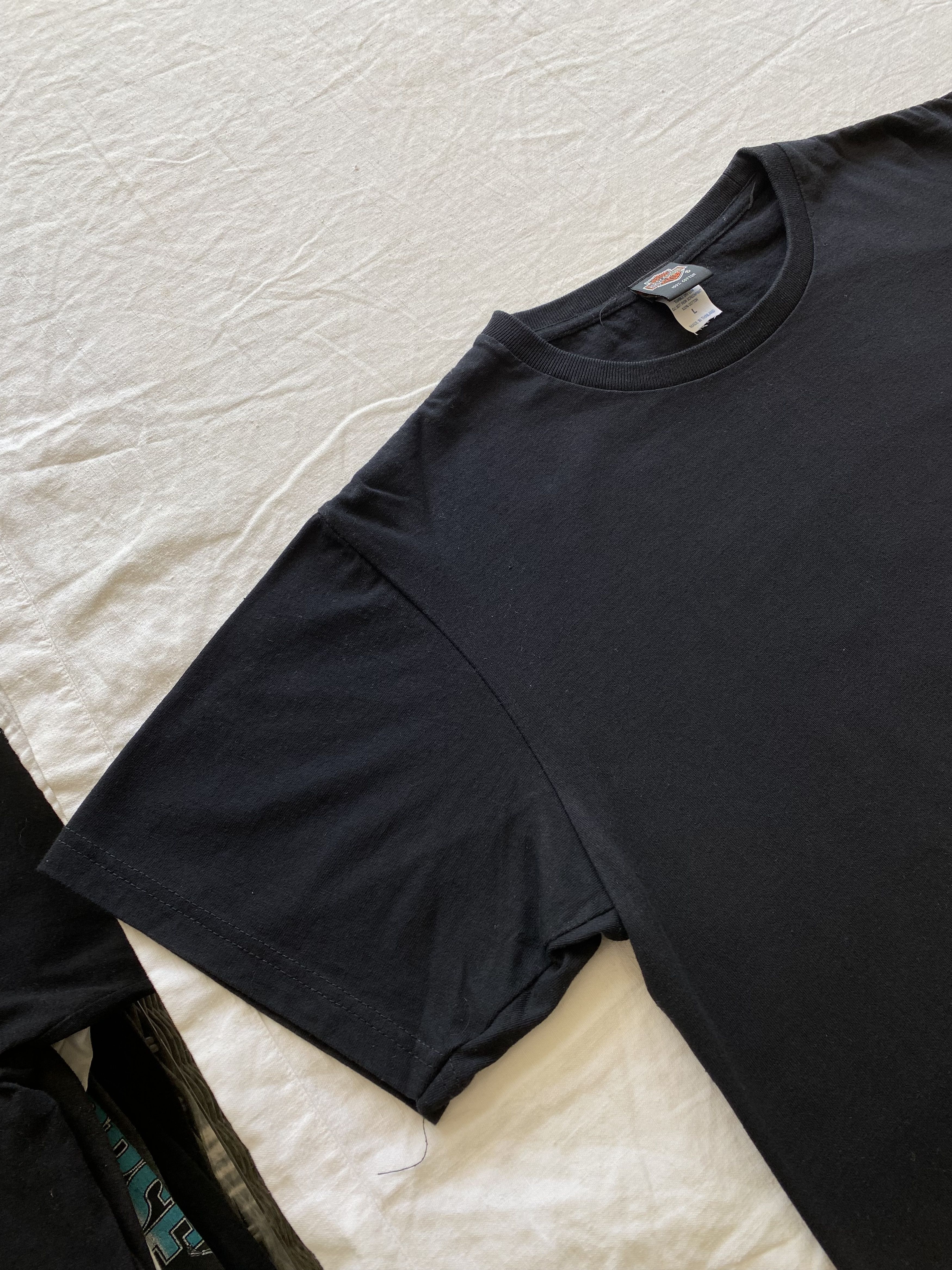 Harley Davidson Harley Davidson Bangkok Thailand Vintage Black Tee Size US L / EU 52-54 / 3 - 11 Thumbnail