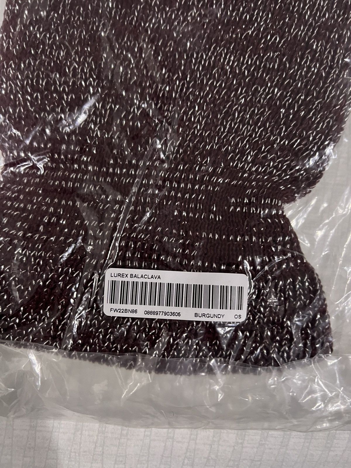 Supreme Supreme Lurex Balaclava Size ONE SIZE - 3 Thumbnail