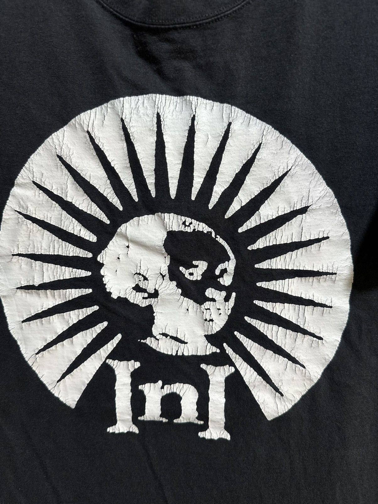 Band Tees Thrashed Vintage InI Faded Grunge Tee Size US L / EU 52-54 / 3 - 2 Thumbnail