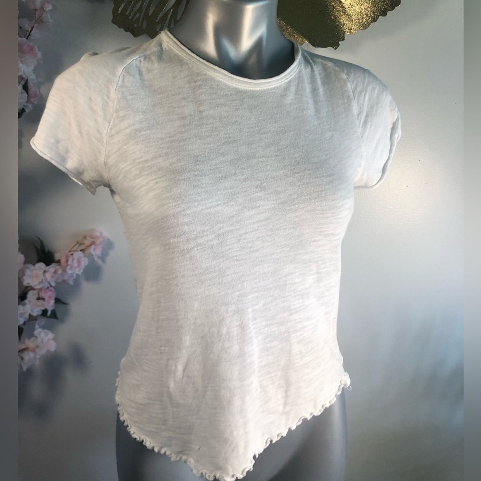 FREECITY White shirt teeshirt we the free Size M / US 6-8 / IT 42-44 - 5 Thumbnail