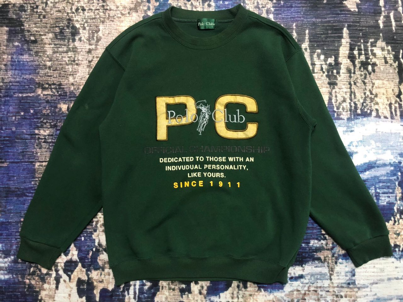 Beverly Hills Polo Club Vintage Official Polo Club Championship Sweatshirt Size US M / EU 48-50 / 2 - 1 Thumbnail