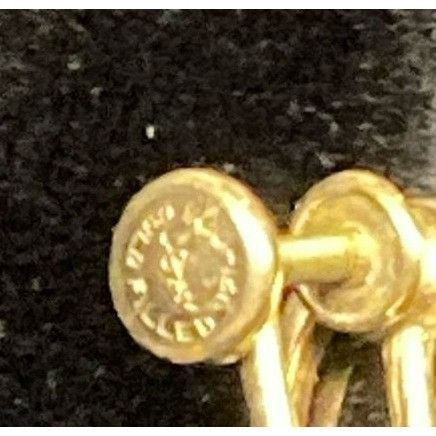 Other Vintage 12K G.F. and Black Onyx Screw-Back Earrings Size ONE SIZE - 6 Thumbnail