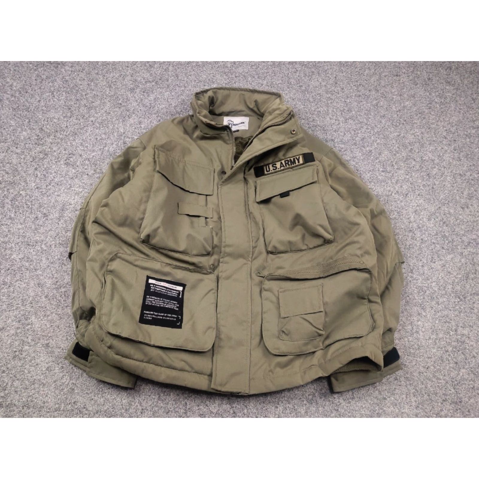 Kapital TendGank U.S. ARMY Jacket Military Style Winter Padded Vintage Korean Kapital L Green Mens 69 cm 60 cm Sleeve 54 cm Height? Size US L / EU 52-54 / 3 - 4 Thumbnail