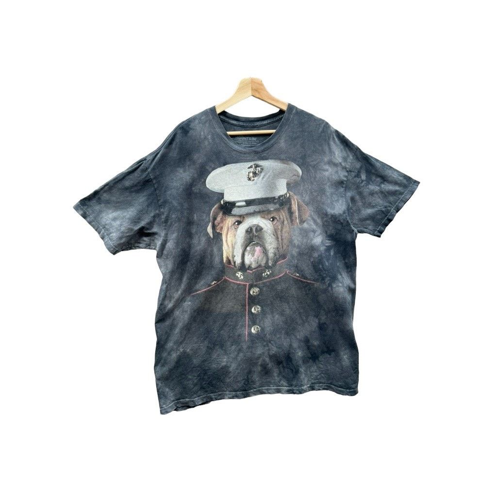 The Mountain Vintage The Mountain English Bulldog Navy Animal Graphic Tee Size US XL / EU 56 / 4 - 1 Thumbnail