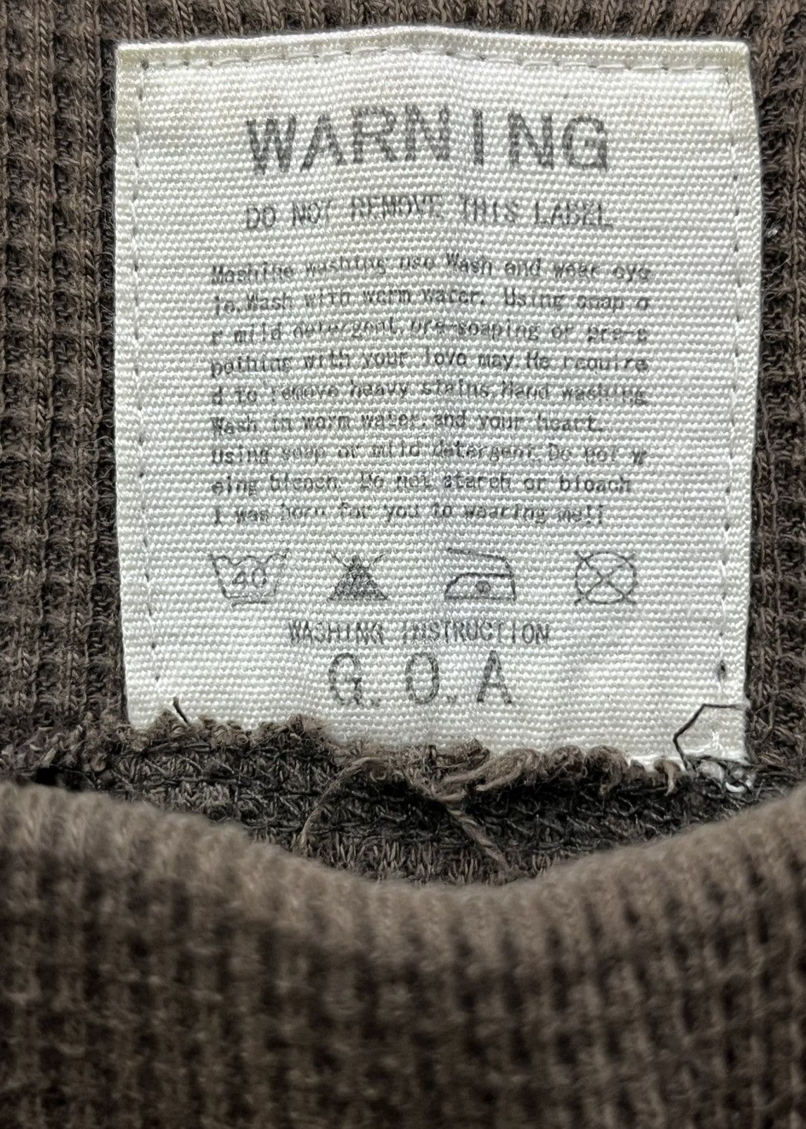 GOA Vintage GOA Military Flare LGB Style Pants Grunge Punk Size 30" / US 8 / IT 44 - 16 Thumbnail