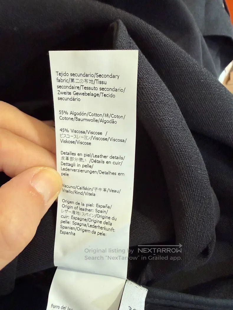 Loewe Loewe Black Linen Dress Size XS / US 0-2 / IT 36-38 - 5 Thumbnail