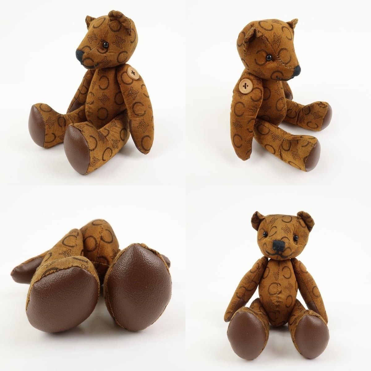 Celine Celine Brown Teddy Bear Size ONE SIZE - 3 Thumbnail