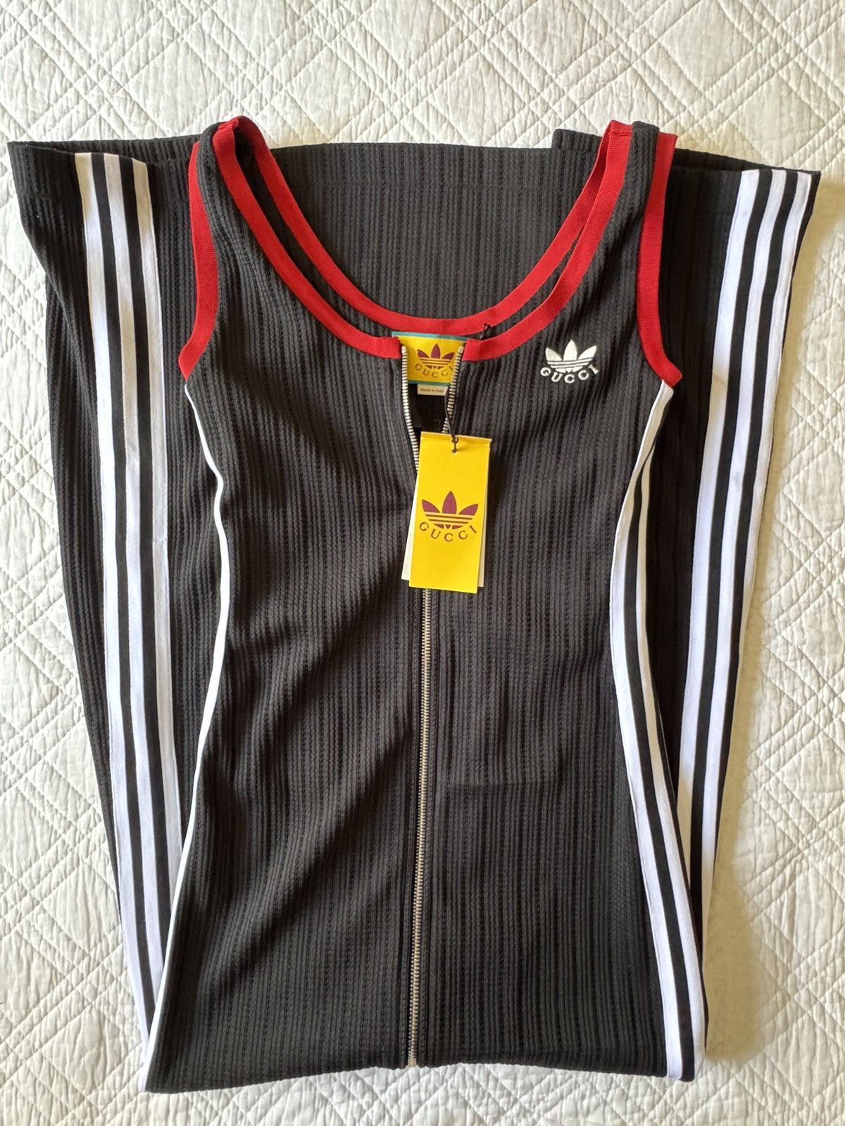 Adidas × Gucci Robe/Dress Gucci x Adidas Size M / US 6-8 / IT 42-44 - 2 Thumbnail