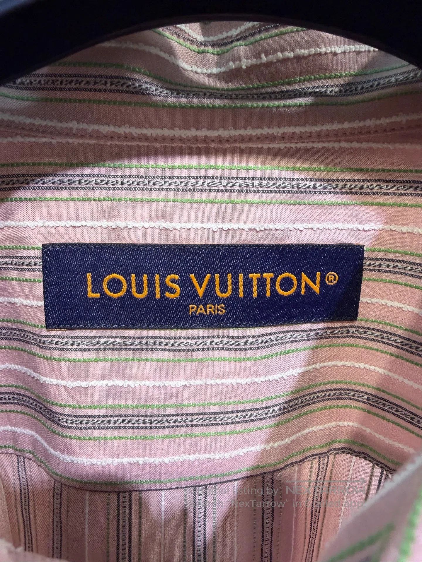 Louis Vuitton Louis Vuitton SS26 Striped Logo Embroidered Longsleeve. Size US XL / EU 56 / 4 - 3 Thumbnail