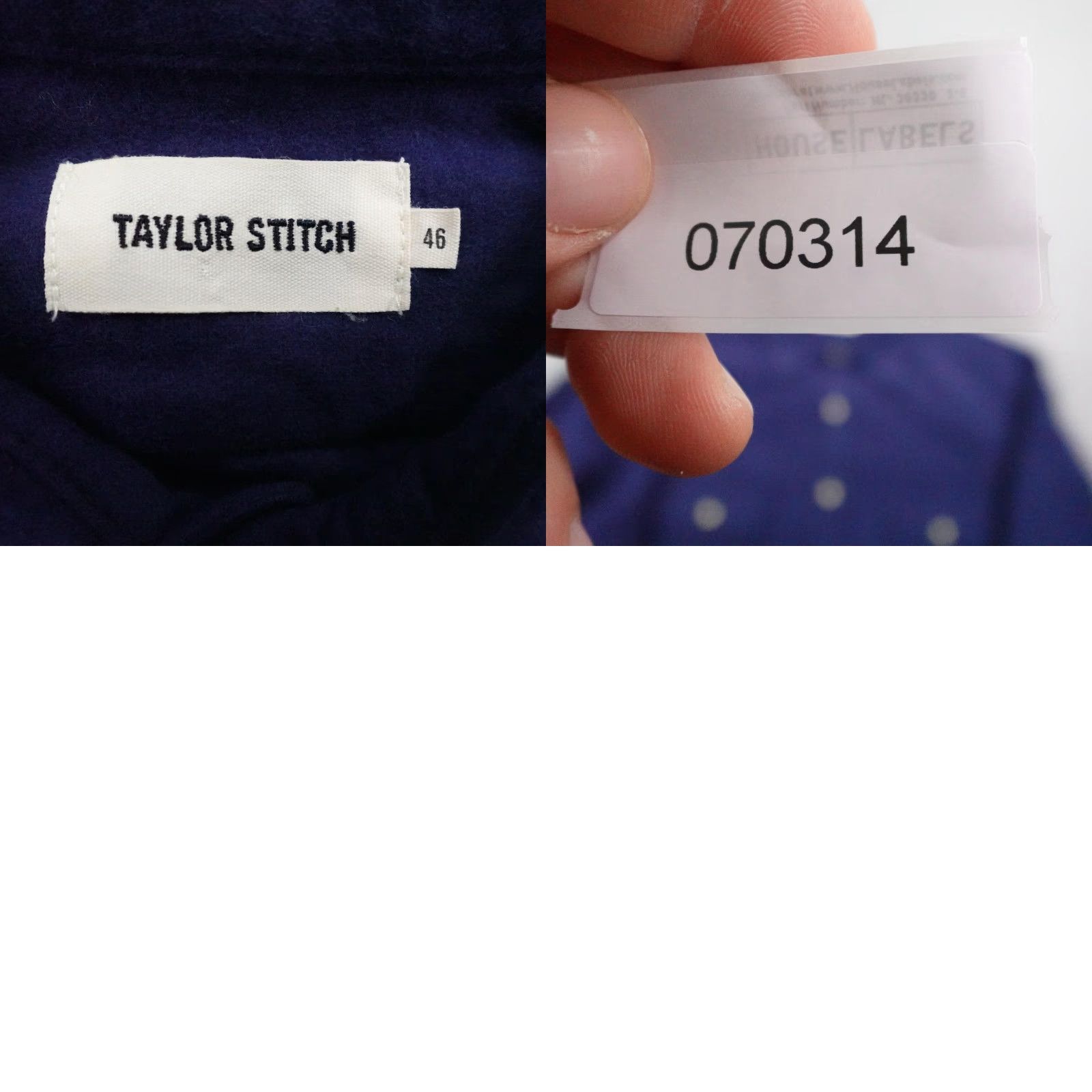Taylor Stitch Shirt Mens XL 46 Blue Flannel Button Up Field Utility USA