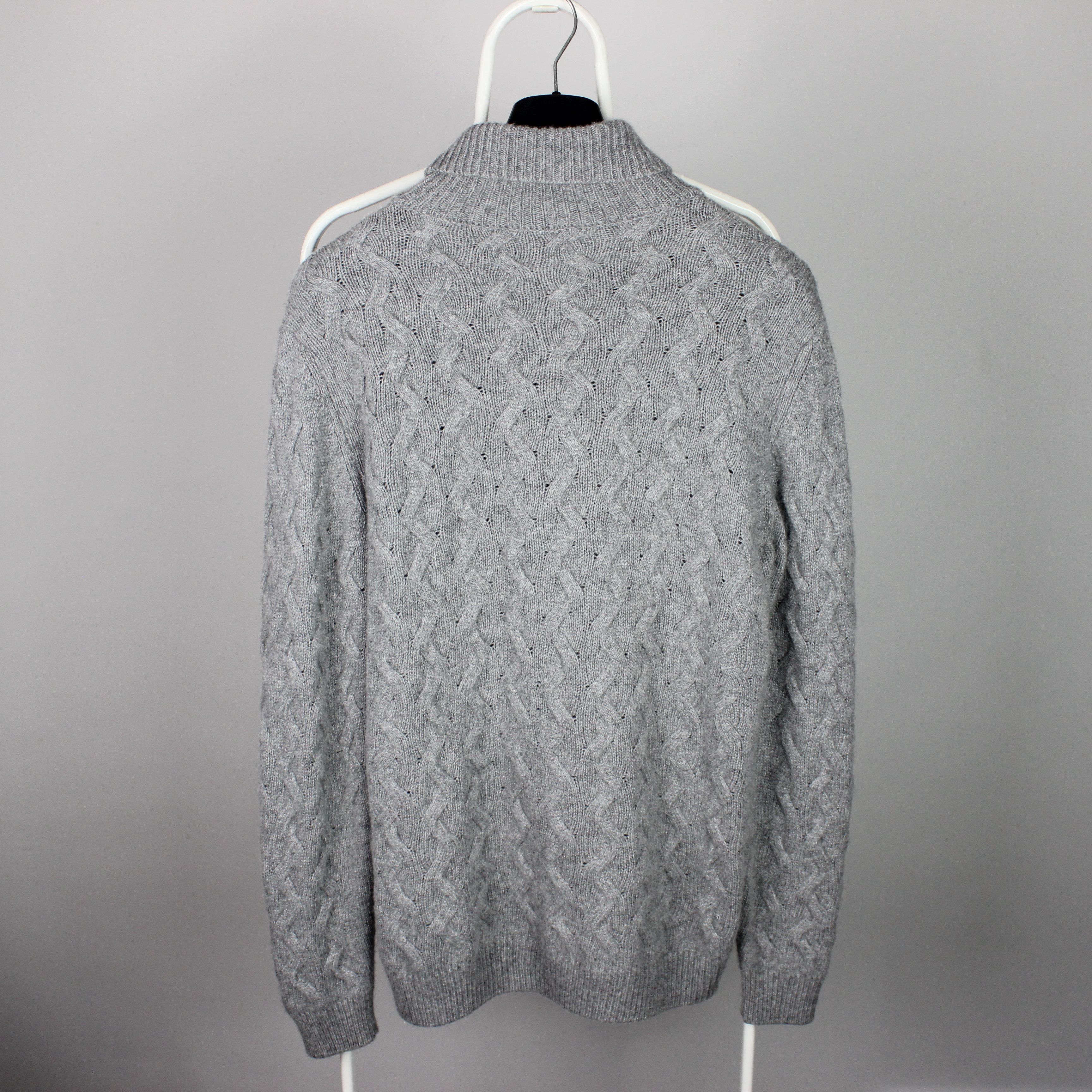 Gran Sasso Gran Sasso sweater jumper men wool pure M L gray Size US L / EU 52-54 / 3 - 8 Thumbnail