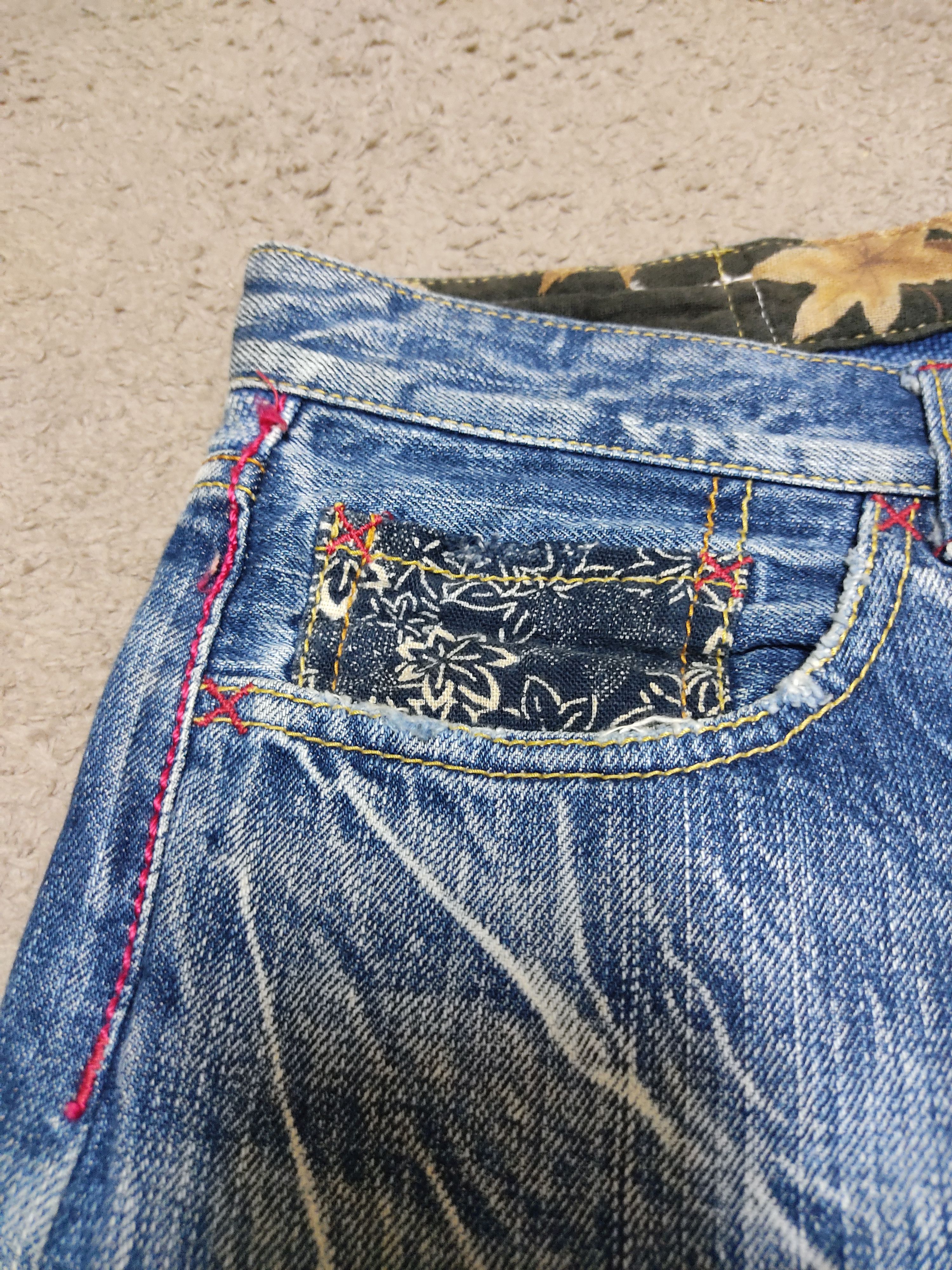 Eternal × Japanese Brand Eternal Boro Shashiko Jeans Size US 34 / EU 50 - 5 Thumbnail