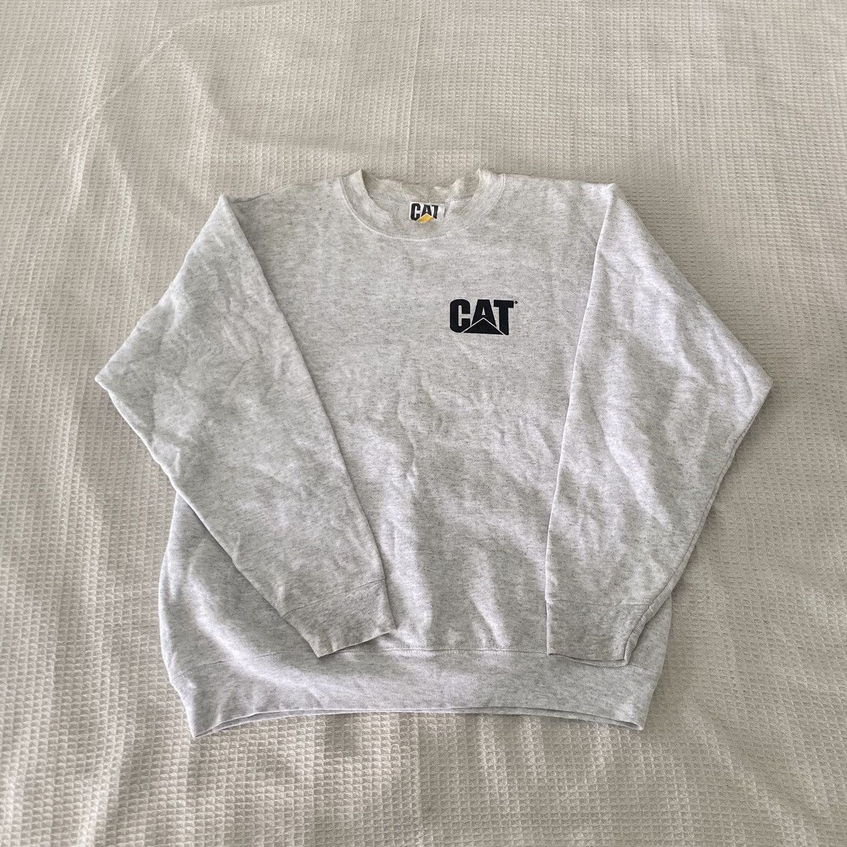 Caterpillar Thrashed Vintage 90s Caterpillar ERD GRUNGE SWEATSHIRT Size US L / EU 52-54 / 3 - 5 Thumbnail