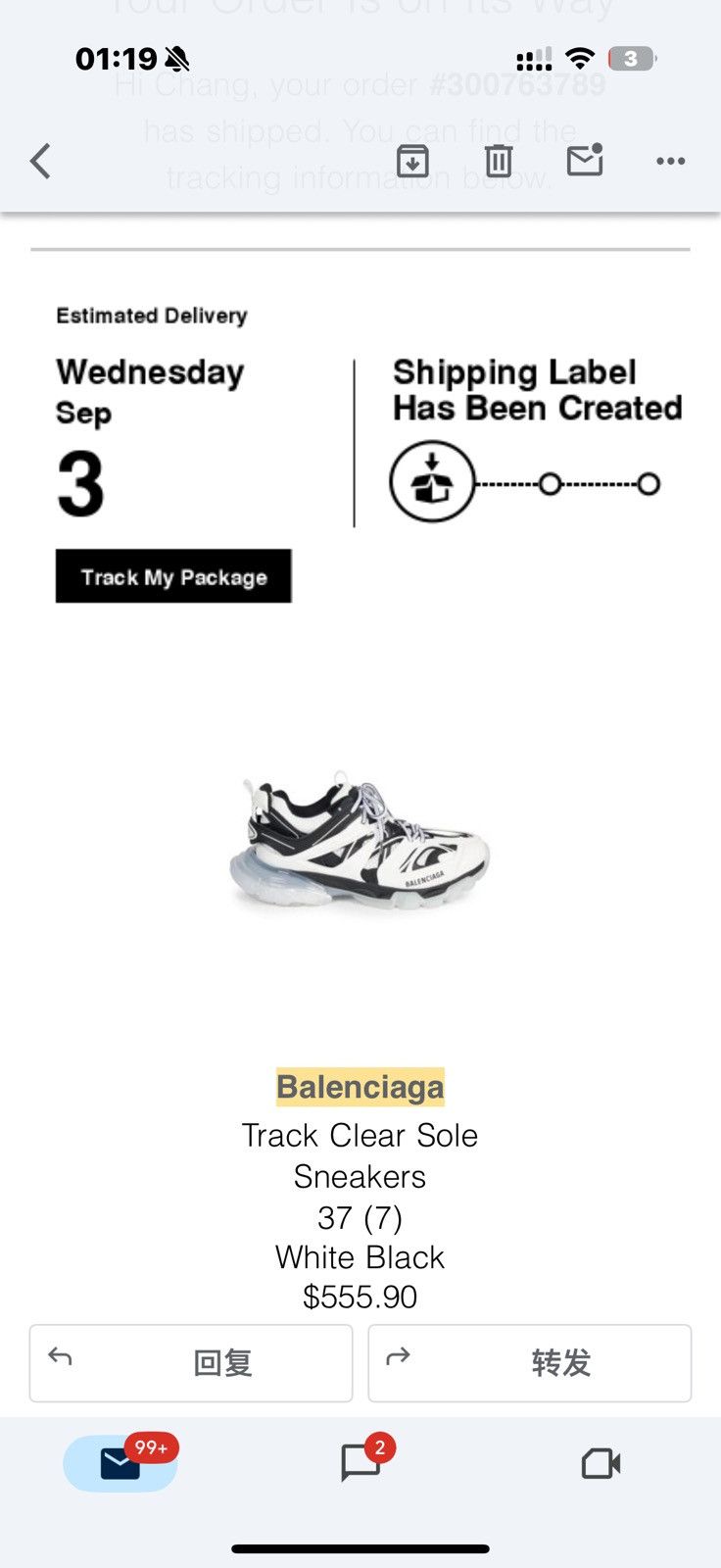 Balenciaga Balenciaga Track woman shoes Size US 7 / IT 37 - 7 Thumbnail