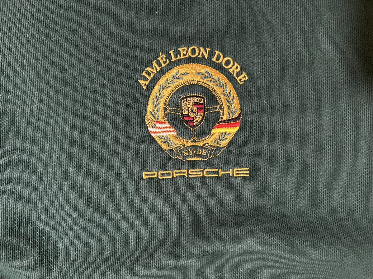 Aime Leon Dore × Porsche Design Aimé Leon Dore Porsche 993 Turbo Embroidered Crewneck Sz XL Size US XL / EU 56 / 4 - 2 Thumbnail