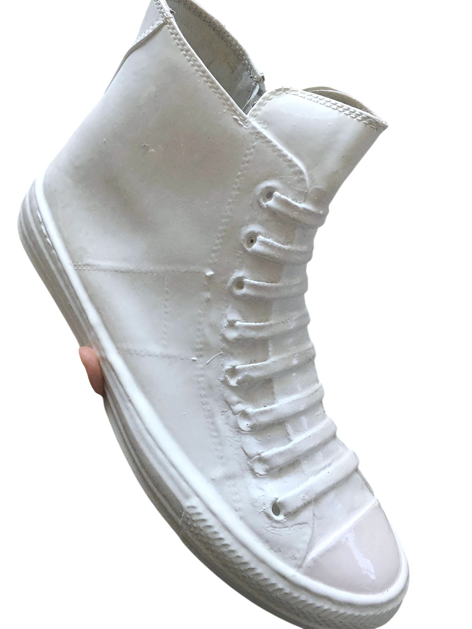 Maison Margiela RARE RUBBER CONVERSE SNEAKERS Size US 8.5 / EU 41-42 - 8 Thumbnail
