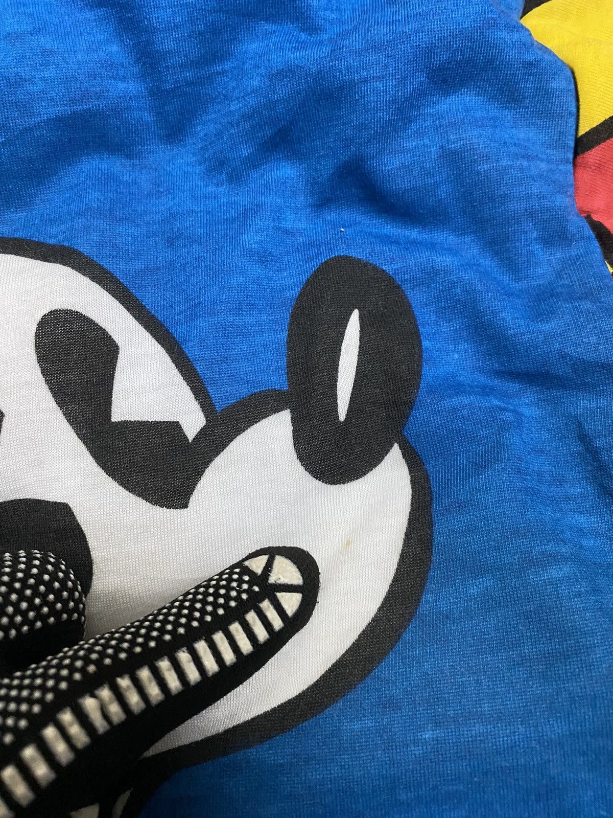 Mickey Mouse Vtg 90s Mickey and co. Reversible Puffer Sweatshirt Size US L / EU 52-54 / 3 - 13 Thumbnail