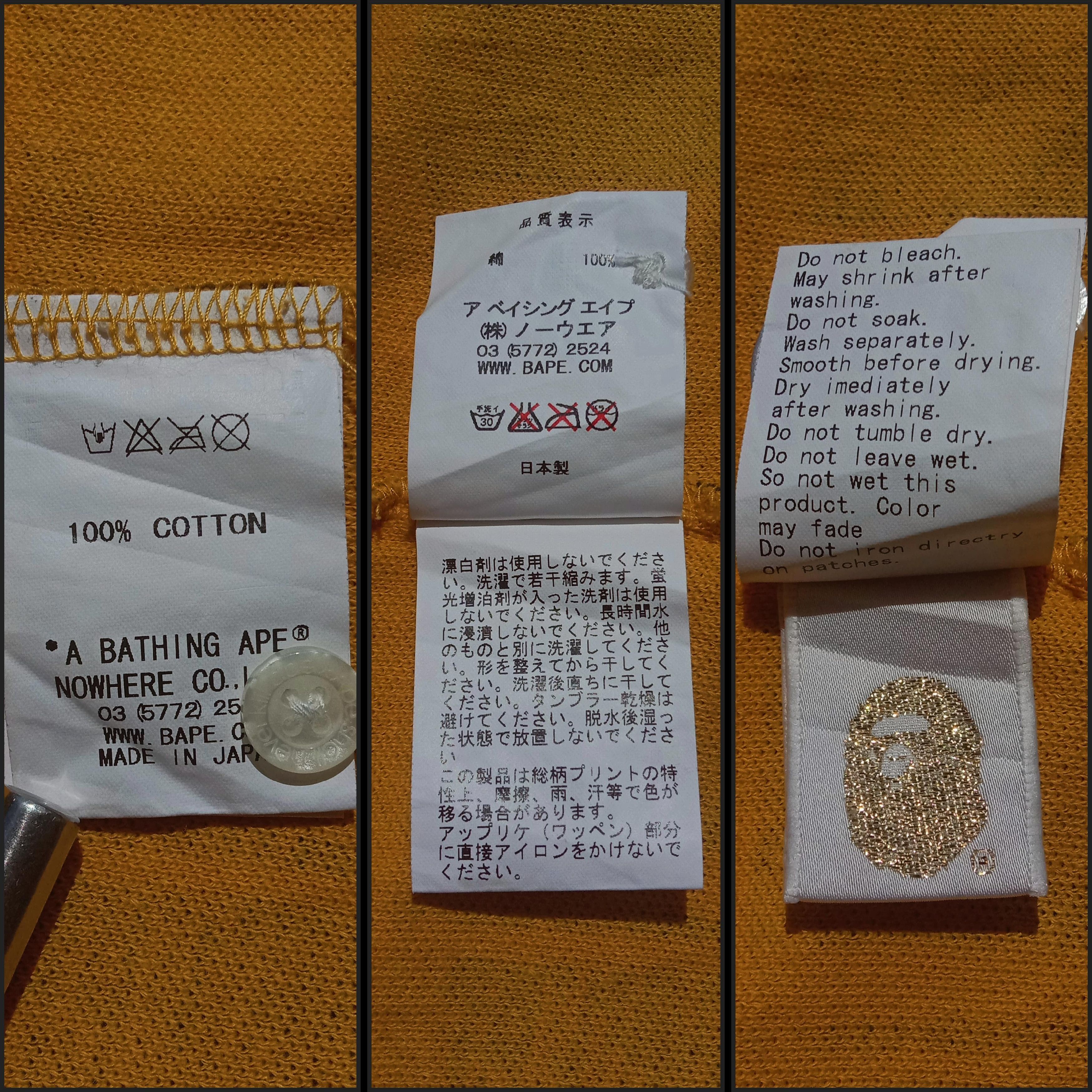 Bape 2008 Bape x Isetan Limited Check Polo Size US M / EU 48-50 / 2 - 10 Thumbnail