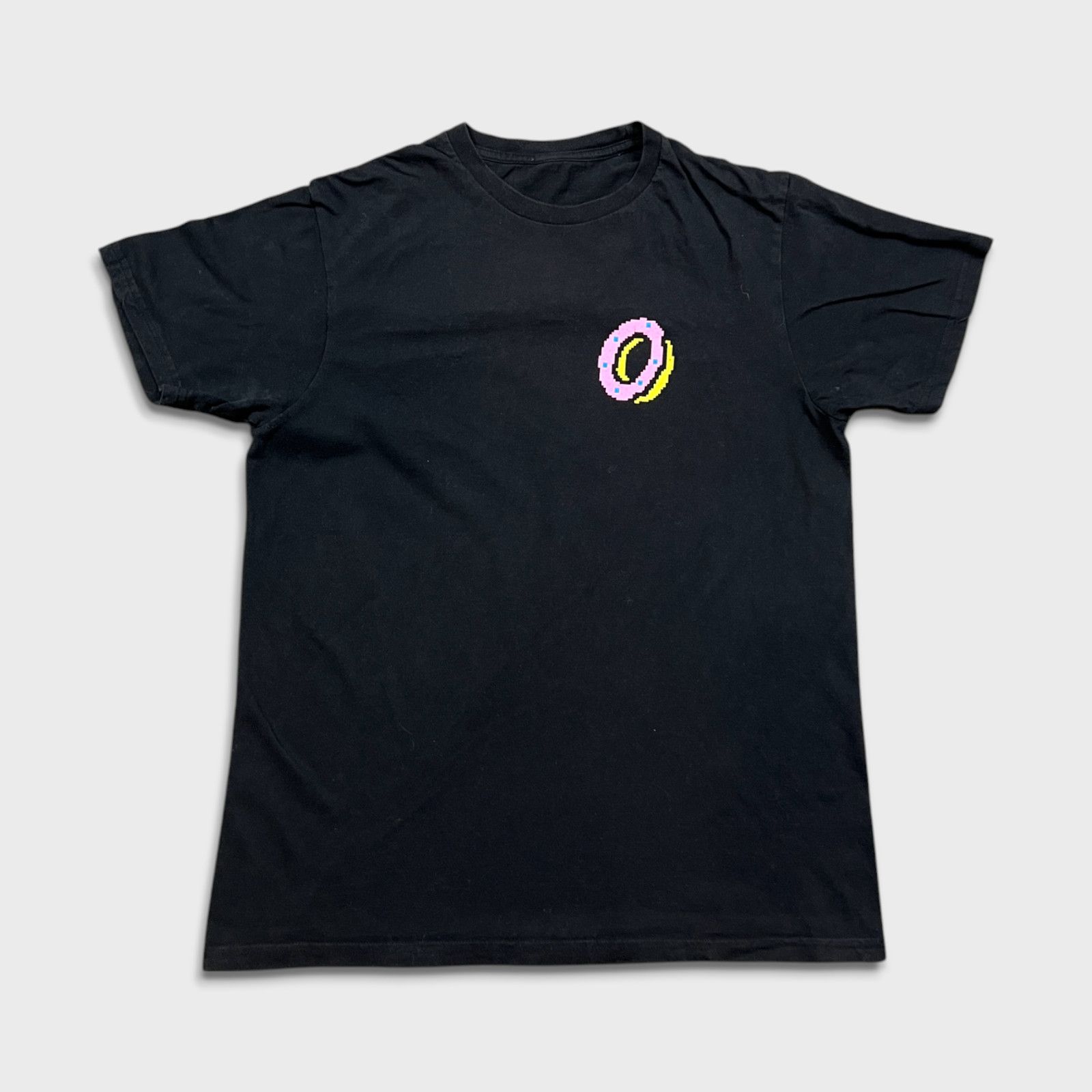 Odd Future × Rap Tees × Tyler The Creator Odd Future T Shirt Black Donut Graphic Short Sleeve Rap Tee Size US M / EU 48-50 / 2 - 4 Thumbnail