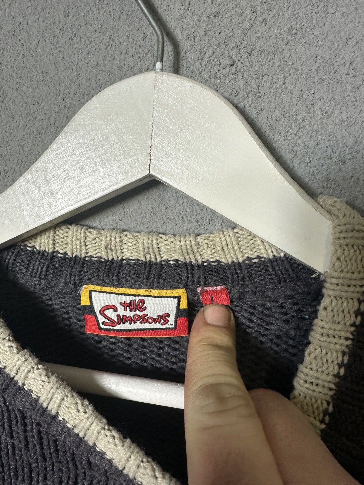 The Simpsons × Vintage The Simpson sweater Size US L / EU 52-54 / 3 - 5 Thumbnail
