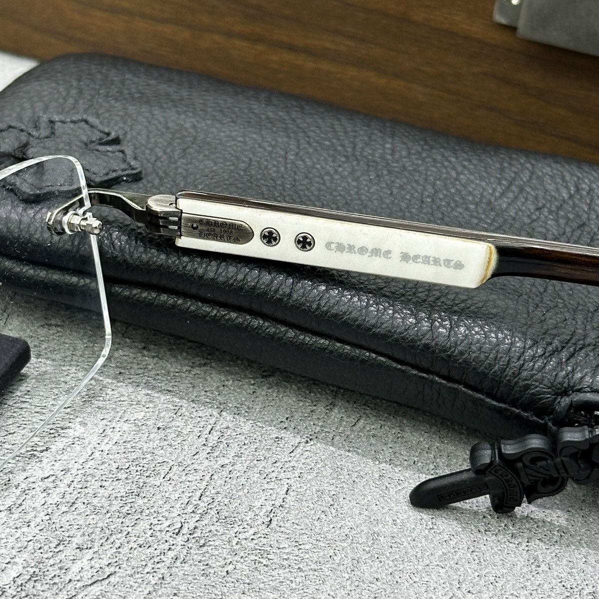 Chrome Hearts CHROME HEARTS DEEP II EYEGLASSES Size ONE SIZE - 6 Thumbnail