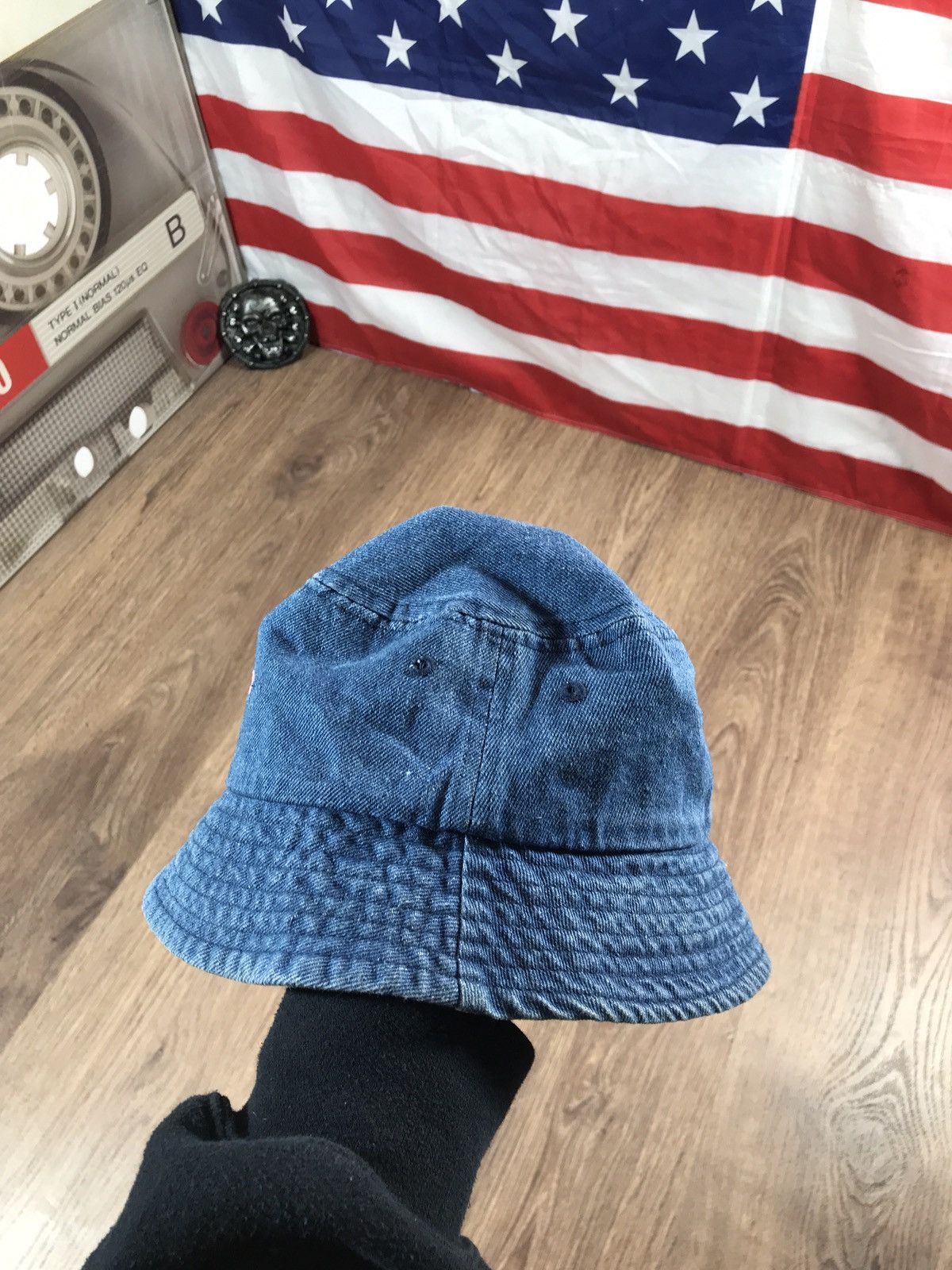 Juicy Couture × Vintage Juice Couture Denim Panama Hat Size ONE SIZE - 5 Thumbnail