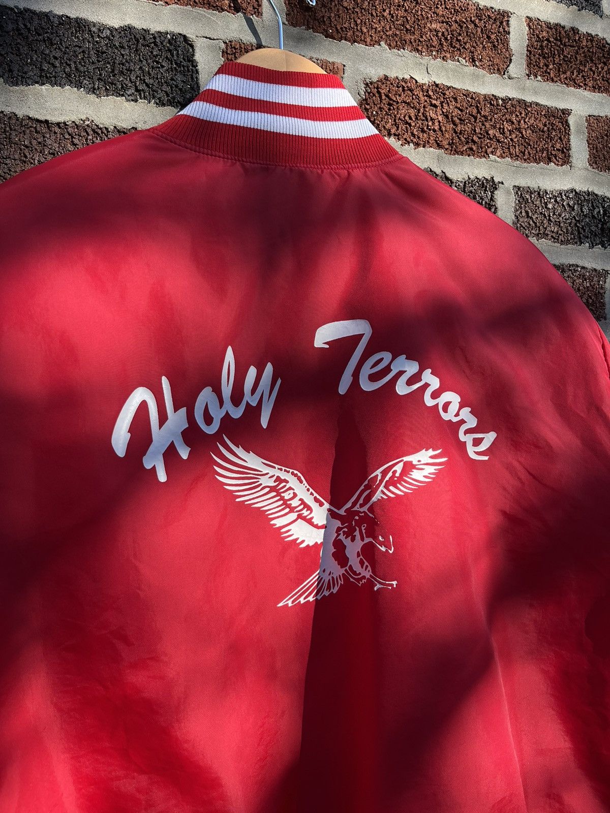 MLB Vintage 90’s Maple “Holy Terrors” Varsity Jacket Size US M / EU 48-50 / 2 - 22 Thumbnail