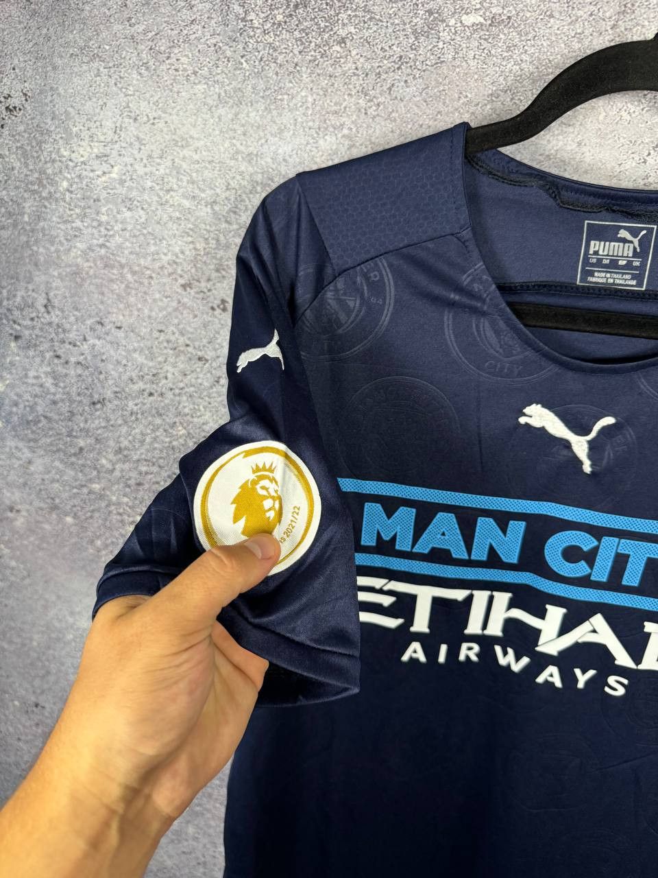 Vintage Vintage Manchester City 2021/22 Third Fan Soccer Jersey Size US M / EU 48-50 / 2 - 7 Thumbnail
