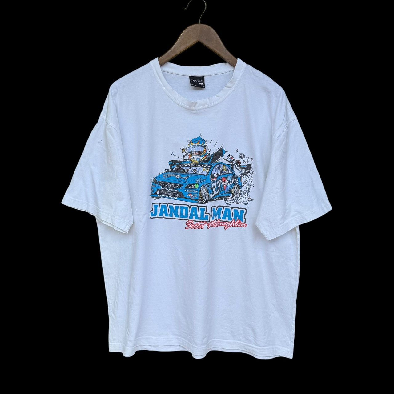 NASCAR Scott McLanghlin Racing Driver Volvo Tee Size US XL / EU 56 / 4 - 2 Thumbnail