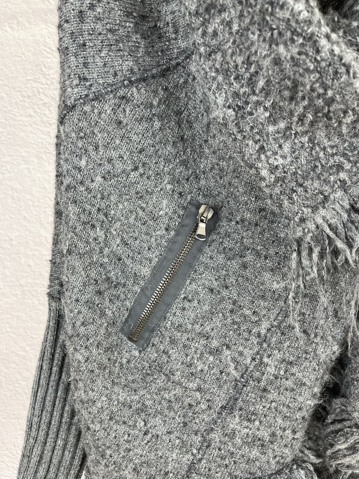 Transit × Transit Uomo Transit Par-Such 100 grey wool alpaca cape coat poncho sz 2 Size M / US 6-8 / IT 42-44 - 5 Thumbnail