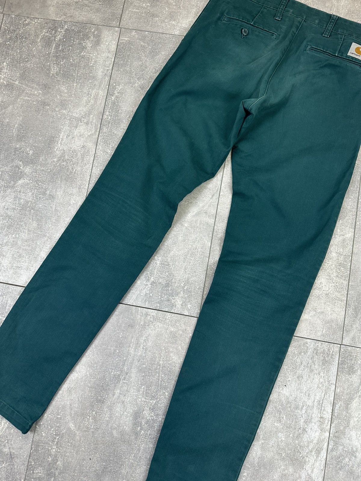 Carhartt Men’s green Carhartt wip Sid pants Size US 30 / EU 46 - 6 Thumbnail