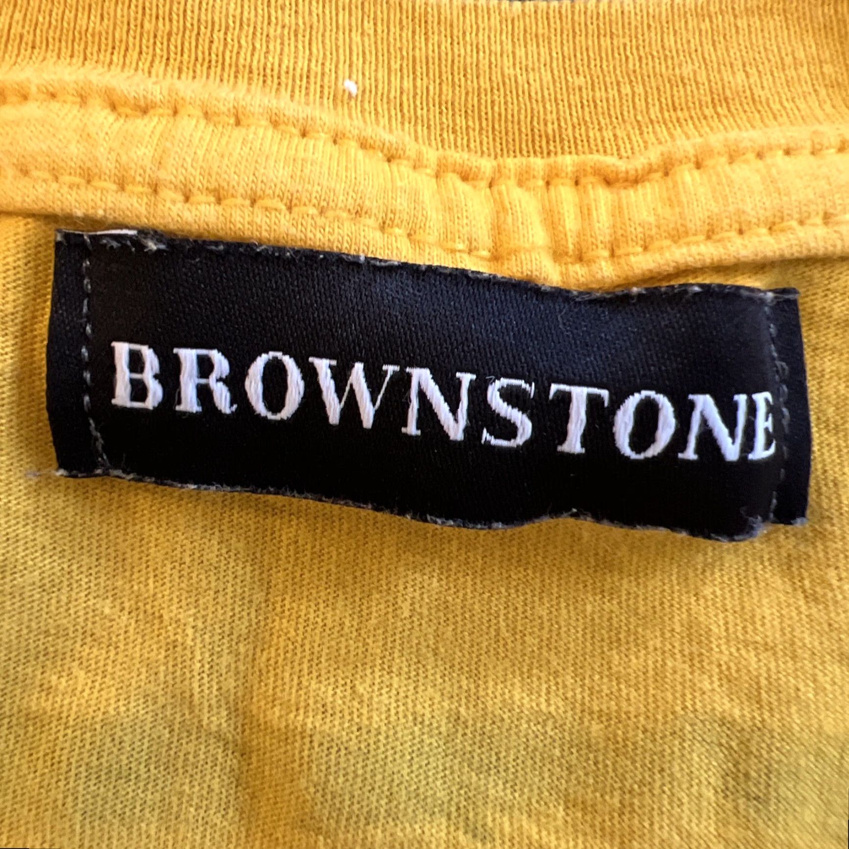 Roots Brownstone X The ROOTS QuestLove X Michelle Obama PICNIC 2020 Women’s Shirt XL Yellow Short Sleeve Crew Neck T-Shirt 100% Cotton Regular Women Size XL / US 12-14 / IT 48-50 - 5 Thumbnail