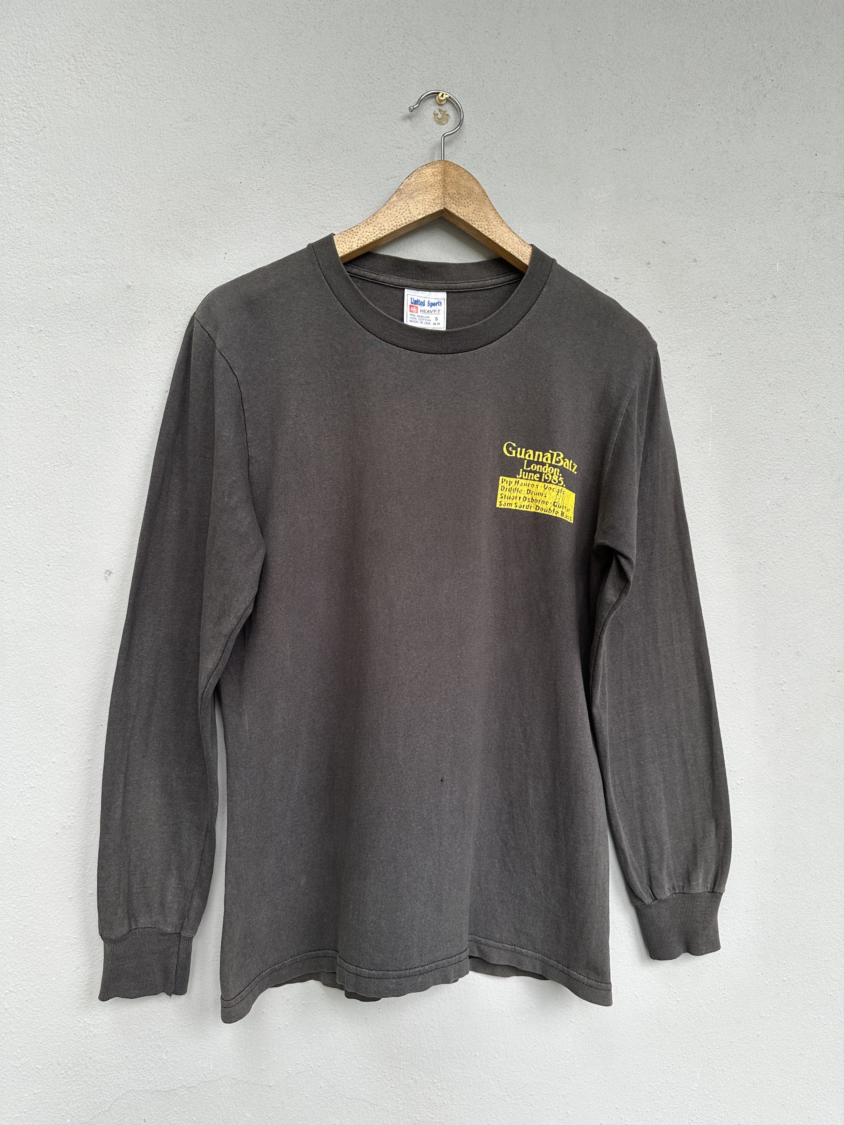 Band Tees Vintage GuanaBatz Psychobilly London June 1985 Distressed T Size US S / EU 44-46 / 1 - 2 Thumbnail